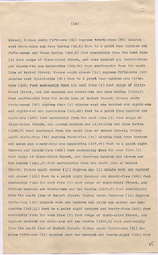 p. 15, ZZ. Report of Commission to ascertain boundary lines between Philadelphia and Delaware Counties. Filed Jan. 20, 1905, 1905