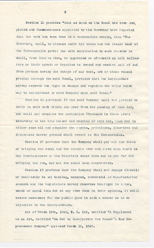 p. 3, Brief on the Aramingo Canal, formerly Gunner's Run and Canal, 1895 ca.