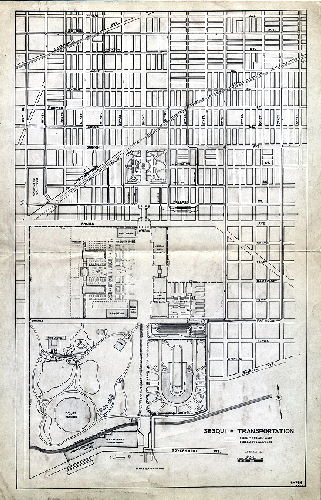 Plan, Sesqui - Transportation, 1926