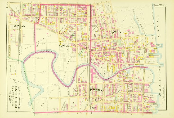 Plate 15, Atlas of Delaware County, 1892