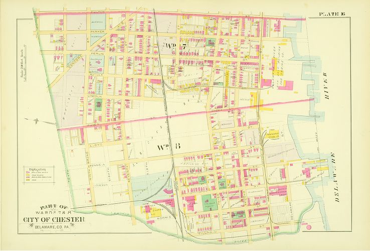 Plate 16, Atlas of Delaware County, 1892