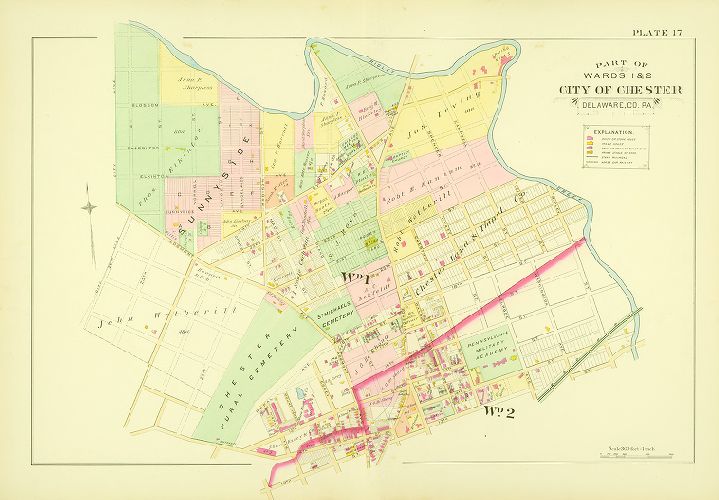 Plate 17, Atlas of Delaware County, 1892