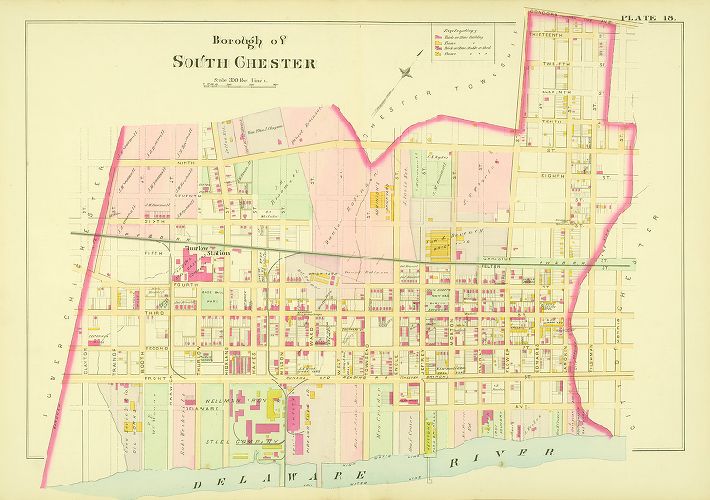 Plate 18, Atlas of Delaware County, 1892