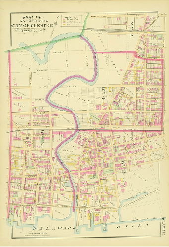 Plate 15, Farm line and Borough Atlas of Delaware County, Pennsylvania, 1892