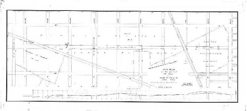 Plan, Jury plan for the opening of 21st Street from Snyder to Penrose Ave., 36[th] Ward, Philada. , 1902