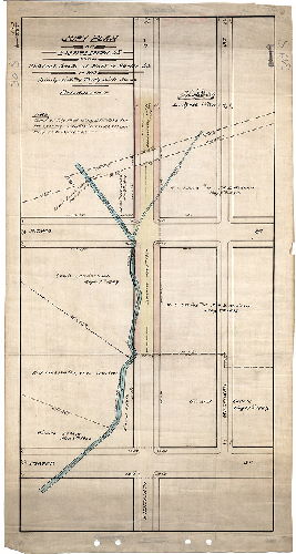 Plan, Jury plan of Eighteenth St. 260 feet south of Wolf to Porter St. in the Twenty-sixth and Thirty-sixth Wards, Philadelphia., 1893 ca.