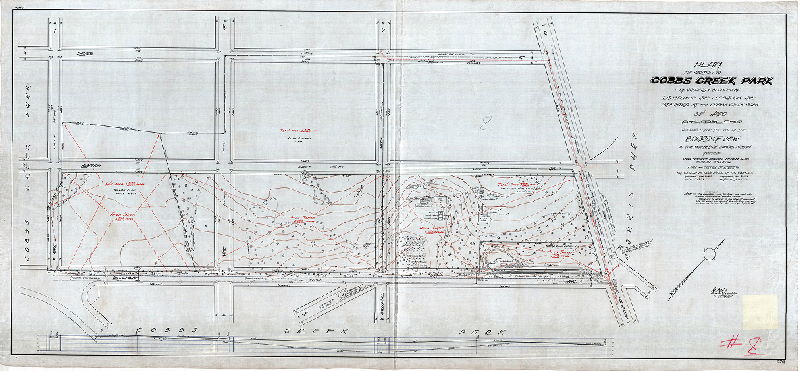 Plan, Plan for addition to Cobbs Creek Park of property bounded by Lansdowne Ave: Lebanon Ave, Haverford St. and Cobbs Creek Park, 34th Ward. Philadelphia. Prepared for the use of the Board of View in the matter of condemnation thereof, under ordinance approved Dec. 24, 1925, confirmed April 5, 1926. Lines and grades of streets authorized by ordinance of the Councils. Approved June 21, 1882. Confirmed Dec. 9, 1892. Approved Dec. 2, 1911. Confirmed June 1, 1914., 1931