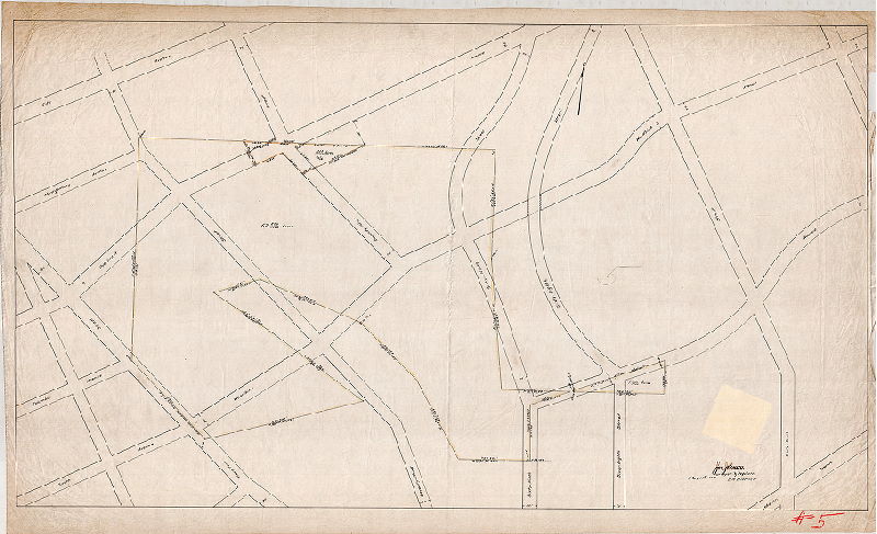 Plan, [No title. , 1903