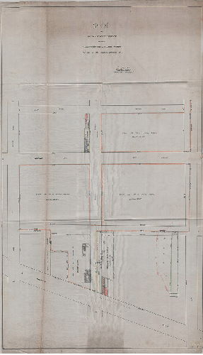 Plan, Plan of Sixty-seventh Street between Haverford Street and Leeds Street. For use of the Highway Committee only. , 1900