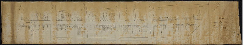 Plan, Plan of Forty-first Street from Market St. to Warren St. For use of Jury. Surveyed by [blank]., 1880 ca.