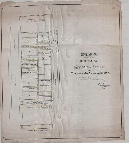 Plan, Plan for the opening of Fifty-first Street from Lancaster Ave. to Merion Ave. For use of Road Jury only. , 1897