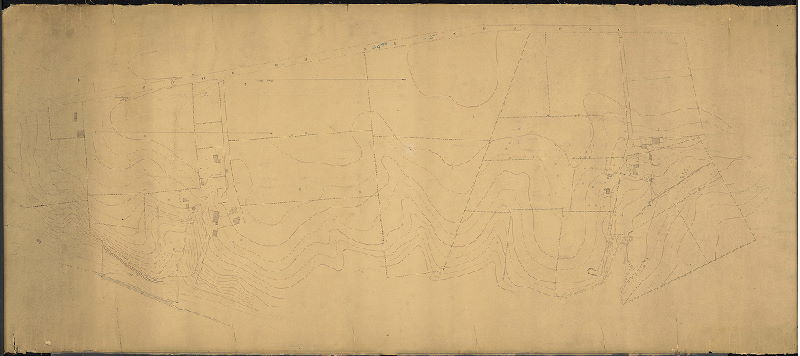 Plan, [No title. Topography of City Plan 170, probably by George Hancock], 1870 ca.