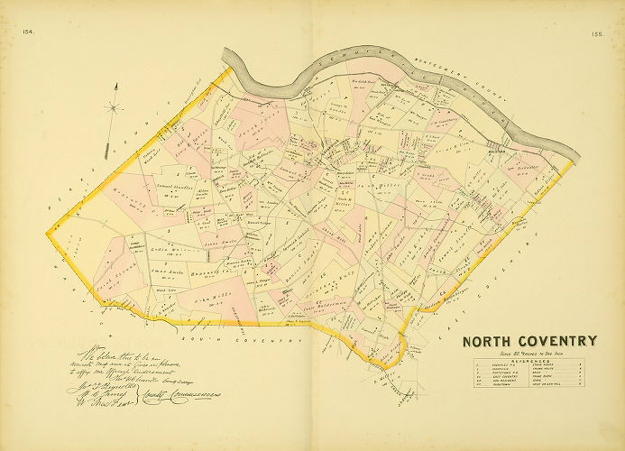 North Coventry, Chester County, Pennsylvania, 1883